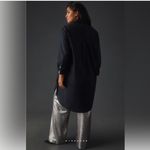 Maeve Anthropologie  Maxi Tunic Poplin Buttondown Sz M Photo 2