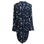 Vanessa Williams Navy Floral Dress NWT Size Small Blue wedding guest dress Photo 3