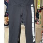 Victoria's Secret  Women's Black Athletic Capris with White Stripe Size XS/TP Photo 1