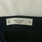 Abercrombie & Fitch A& F Blue Pants Straight Leg Size 2 Waist 26 Photo 4