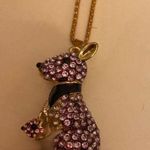 Betsey Johnson NECKLACE WITH KANGAROO AND BABY PENDANT Photo 5