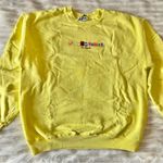 Yellow Ransom Note Letter Daydreamer Logo Oversized Sweatshirt Sz 2XL Photo 18