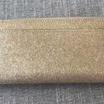 Kate Spade Full Size Gold Glitter Zippered Wallet. Photo 6