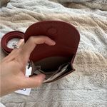 Cuyana Convertible Belt Bag in Rust Pebbled Leather Gold Hardware NEW Red Photo 5