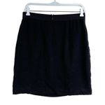 BCBGMAXAZRIA  Skirt Womens 4‎ Black Ruffle Front Y2K 90s Vintage Grunge Gothic Photo 1