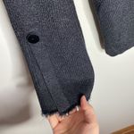 Nic+Zoe constellation sparkly knit top with velour button sleeves size S Photo 98