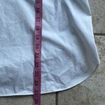 Tibi Poplin Off the Shoulder Tunic Top White Photo 14