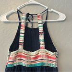 Roxy ⭐️ Damien all washed out sleeveless embroidered maxi dress size small Photo 12