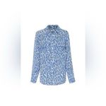 Equipment ✨ Slim Signature Silk Shirt Sz Small Blouse in Regatta Archive Cheetah✨ Photo 3