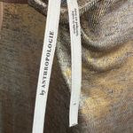 Anthropologie  Sleeveless Heather Shine Draped Back Maxi Dress Size Small Photo 9