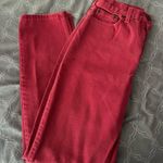Dark Pink Vintage Jeans Red Size 2 Photo 2