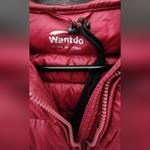 Wantdo Women's Hooded Packable Ultra Light Weight Short Down Jacket Wine Red XS Photo 8