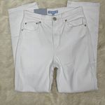 Antonio Melani ‎ Amanda Straight High Rise Kick White Jeans Size 27 NWT Photo 1