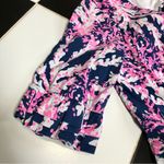 Lilly Pulitzer Fiesta Coral Reef AOP Sheath Dress Short Sleeve Beachy oversized Photo 6