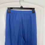 Nike Vintage Women Blue White Windbreaker Track Pants Athletic Medium Photo 3