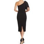 Dress the Population Tiffany One Shoulder Bow Midi Sheath Dress Photo 1