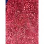 Vintage Two Star Dog Tapestry Paisley Blazer Jacket Women's Size Small Academia Red Photo 5