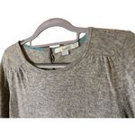 Boden Sweater Womens Pullover Gray Wool Blend Button Back 3/4th‎ sleeve Sz 6 Photo 1