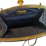 Judith Leiber Snakeskin Trojan Warrior Cameo Clasp Shoulder Bag Purse Clutch Photo 9