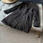 Mackage Vintage Chocolate Brown Wool PEA Coat Size Medium Photo 8