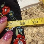 Urban Outfitters size S/P blue and red floral jumper Photo 4