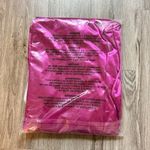 Lulus  Off to the Ball Magenta Satin Long Sleeve Maxi Dress Size S NWT Photo 3