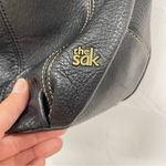 The Sak  Black Leather Hobo Style Crossbody Handbag Purse Bag Boho Photo 5