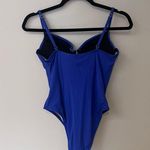 We Wore What  One Piece Royal Blue Swimsuit Size M Photo 4