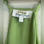 RAYS FOR DAYS Avery Romper Fern Green Satin 100% Viscose Waist Tie Size M‎ Size M Photo 8