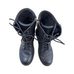 Vince Camuto Womens Black Leather Combat Boots 6.5M SKU 7185 Photo 8