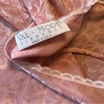 Vintage Val Mode Chemise Tank Lingerie Slip Top Lace Pink Spaghetti Strap M Cami Size M Photo 5