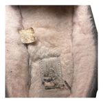 UGG  Ansley Suede Shearling Moccasin Slippers Gray Women’s Size 9 Photo 7