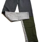 Onzie Leggings Colorblock Grey Olive Green Photo 6