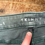 White House | Black Market green 4 skinny sequin military stripe jeans Photo 2