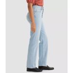 Levi Strauss Co 501 Original Fit Light Wash Denim Button Fly Jeans Women W32 L26 Blue Size 32 Photo 1