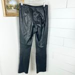 wilson's leather  Maxima Leather Pants Vtg Black Motorcycle Biker Size 8 Photo 1