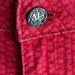 prAna Kara Red Denim Jeans Patterned Pants ~ Women's Size 8 / 29 Photo 4