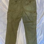 American Eagle 2010 army green cropped cargo pants Photo 4