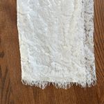 Lulus  Level of Love High Waisted White Lace Pants Size Medium Photo 5
