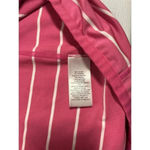 Ralph Lauren Lauren  Pink & White Long Sleeve 1/4 Zip Shirt Size 3XL Stretchy Photo 8