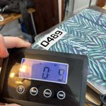 J. McLaughlin  Rhonda Leggings Medium NWT $128 Stretch Catalina Blue Geo Chevron Photo 6