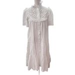 VIRGINIE DE VINSTER Birdy Broderie Anglaise Dress | White XS Photo 1
