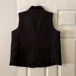 Talbots  Women Petite 1XP Vest long 24” bust42”black excellent condition Photo 8