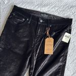 Lucky Brand Ava Velvet Black Skinny Pants Photo 1