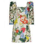 Cara Cara Belinda Mini Dress in Egret Kingston Floral Size: 4 Photo 1