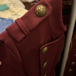 Steve Madden Maroon Trench Coat, Photo 3