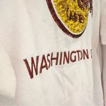 Hard Rock Cafe Hard‎ Rock Cafe Washington DC Sequin Sweatshirt Women's Small White Embroidered Photo 2
