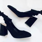 Club Monaco NEW suede Mary Jane heels with strap Photo 0