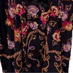 Designer Navy Beaded Thick Mini Dress Blue Size XS Photo 6