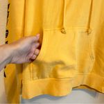 Obey  graphic hoodie, dark yellow, cotton blend, pullover hoodie, pocket, size M Photo 4